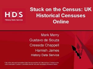 Stuck on the Census UK Historical Censuses Online