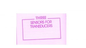 Sensor for Transducers A transducer is a device