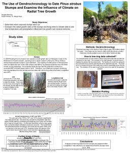 The Use of Dendrochronology to Date Pinus strobus