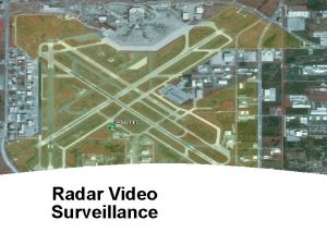 Radar Video Surveillance Radar Video Surveillance RVS Detect