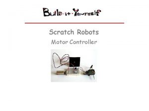 Scratch Robots Motor Controller Motor Controller Circuit Board