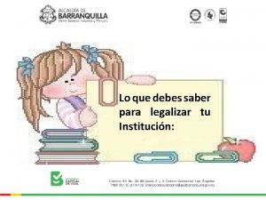 Lo que debes saber para legalizar tu Institucin