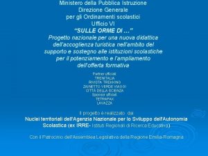 Ministero della Pubblica Istruzione Direzione Generale per gli