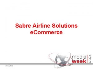 Sabre Airline Solutions e Commerce 18122021 1 Airline