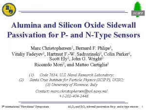 Alumina and Silicon Oxide Sidewall Passivation for P