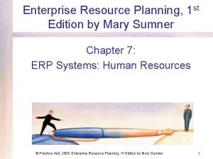 Enterprise Resource Planning 1 st Edition by Mary