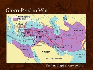 GrecoPersian War Persian Empire 521 486 B C