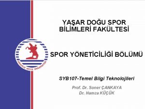 YAAR DOU SPOR BLMLER FAKLTES SPOR YNETCL BLM