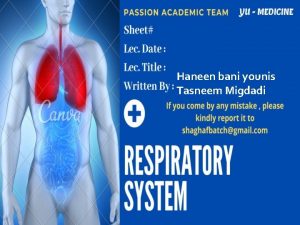 Haneen bani younis Tasneem Migdadi Pulmonary Surfactant Action