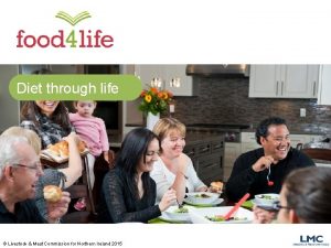 Diet through life Livestock Meat Commission for Northern