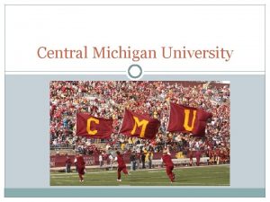 Central Michigan University Campus Map Central Michigan Univ