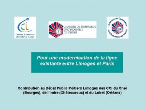 Pour une modernisation de la ligne existante entre