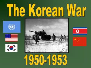 Background Korea had been a unified country since