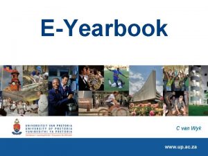 EYearbook C van Wyk EYearbook Why Staff from