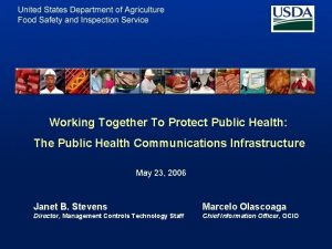 Working Together To Protect Public Health The Public