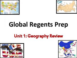 Global Regents Prep Unit 1 Geography Review Concept
