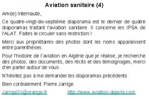 Aviation sanitaire 4 Amie Internaute Ce quatrevingtdixseptime diaporama