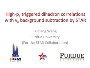 Highp T triggered dihadron correlations with vn background