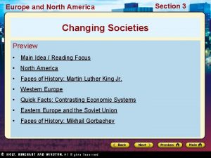 Europe and North America Changing Societies Preview Main