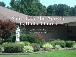 Saint Jude the Apostle Catholic Church Jacksonville AR