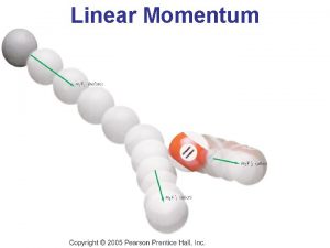 Linear Momentum Momentum is a vector symbolized by