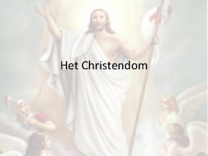 Het Christendom Het jodendom Palestina Geloofden in een