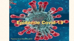 Epidmie Covid19 Corona Virus Diseases 2019 Le corona