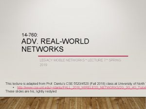 14 760 ADV REALWORLD NETWORKS LEGACY MOBLE NETWORKS