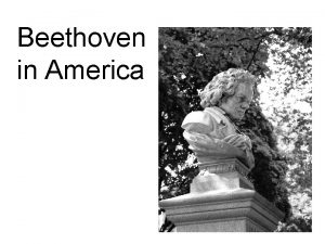 Beethoven in America Sonata Op 27 no 2