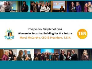 Tampa Bay Chapter of ISSA Women in Security