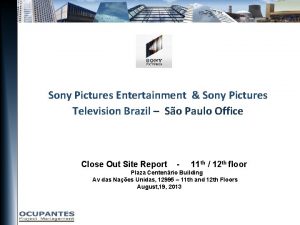 Sony Pictures Entertainment Sony Pictures Television Brazil So