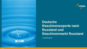 Deutsche Maschinenexporte nach Russland und Maschinenmarkt Russland Grafiksatz