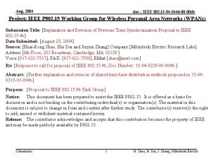 Aug 2004 doc IEEE 802 15 04 0446