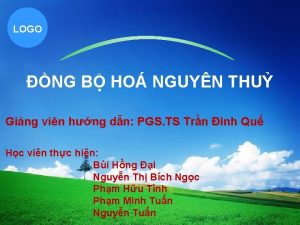 LOGO NG B HO NGUYN THU Ging vin