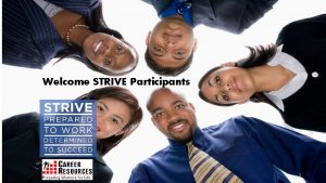 Welcome STRIVE Participants 1 Introduction and STRIVE Overview