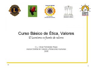 Instituto de Formacin y Capacitacin Leonstico Curso Bsico