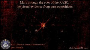 Mars through the eyes of the RASC the