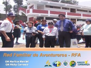 Red Familiar de Aventureros RFA GM Maritza Marciel