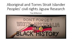 Aboriginal and Torres Strait Islander Peoples civil rights