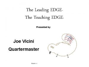 The Leading EDGE The Teaching EDGE Presented by