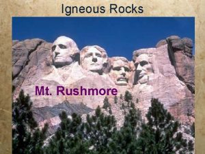 Igneous Rocks Mt Rushmore Half Dome Yosemite CA