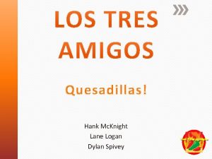 Quesadillas Hank Mc Knight Lane Logan Dylan Spivey