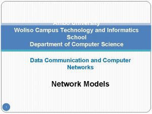 Ambo University Woliso Campus Technology and Informatics School
