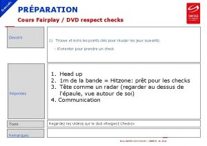 is a an fr PRPARATION Cours Fairplay DVD