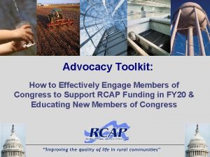 Advocacy Toolkit How to Effectively Engage Members of