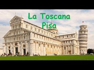 La Toscana Pisa Plano de la ciudad La