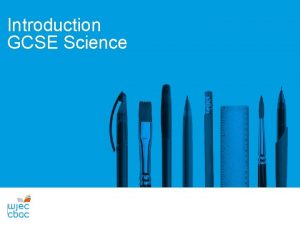 Introduction GCSE Science Recordior Sain Audio Recording Recordior