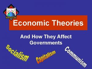 Economic Theories And How They Affect Governments Economic