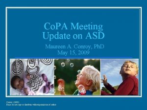 Co PA Meeting Update on ASD Maureen A