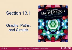 Section 13 1 Graphs Paths and Circuits 13